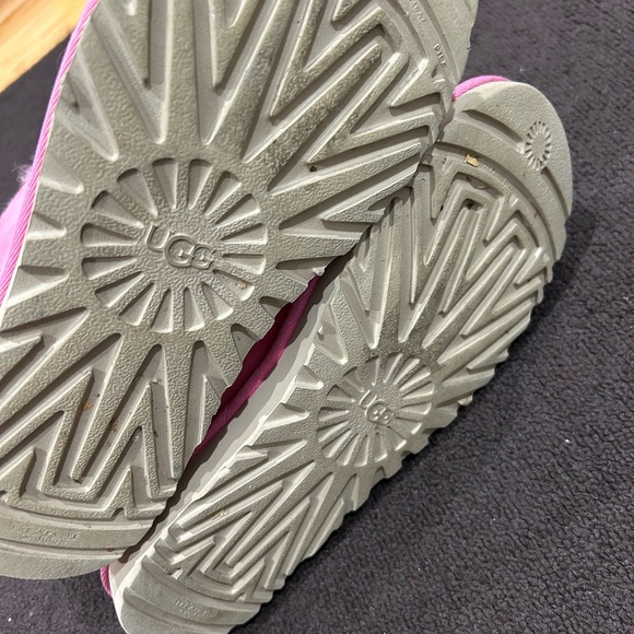 UGG MINI BAILEY BOW II PINK BLOSSOM BOOTS - Picture 9 of 11